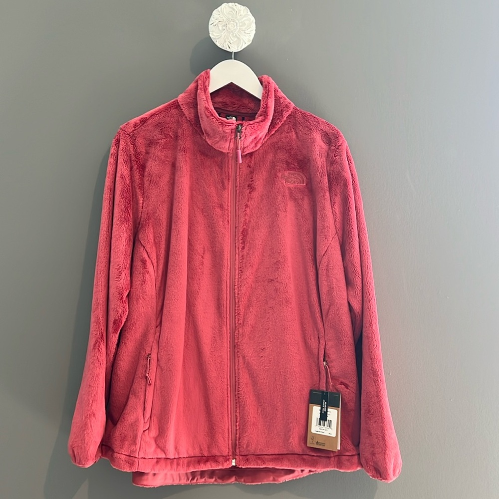 NWT! North Face Fuzzy Coat